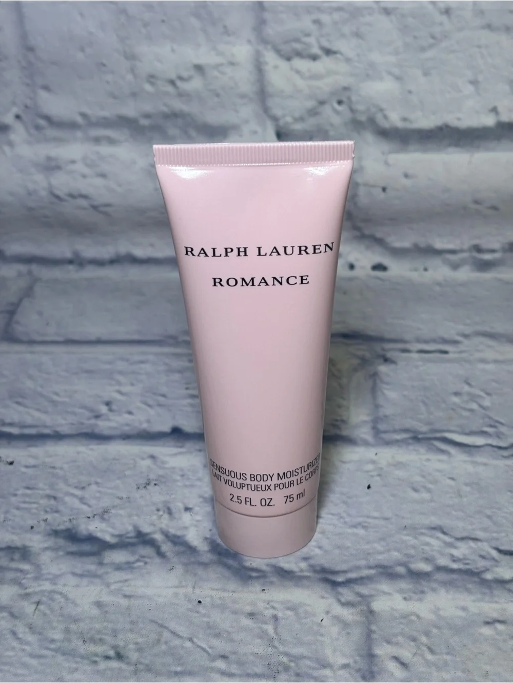 Romance by Ralph Lauren 2.5 Oz 75 ml Sensuous Body Moisturizer Tube Women Opened